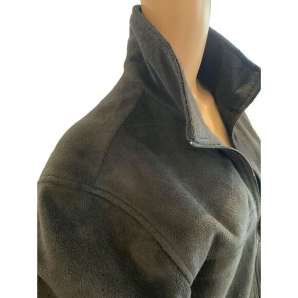 Columbia Black Fleece Full-Zip High Collar Logo Unisex Jacket Size Medium - Picture 4 of 13